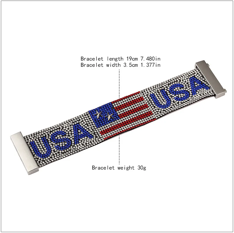 Мужской ювелирной моды США комплект полный горный хрусталь Панк для ночного