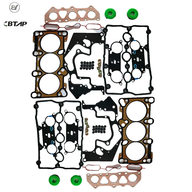

BTAP Front 3.0 Engine Cylinder Head Gasket Repair Kit For AUDI A6 3.0 Fits More Than One 078103610E 078198025A 06C103171A
