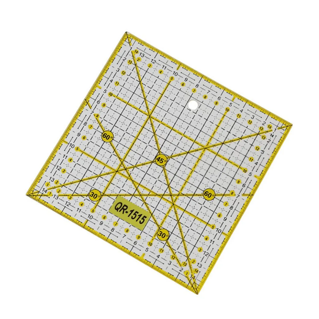 DIY Лоскутная линейка стеганые инструменты толстая акриловая ткань тканевая для