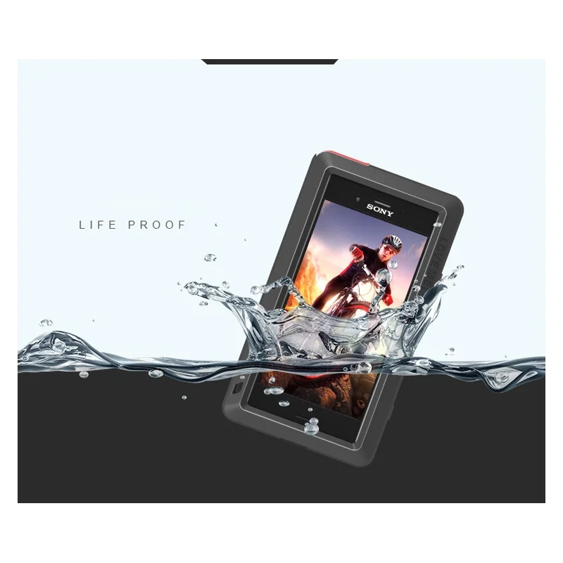 Любовь Мэй для Sony Xperia XZ1 компактный чехол противоударный влагонепроницаемый пыли