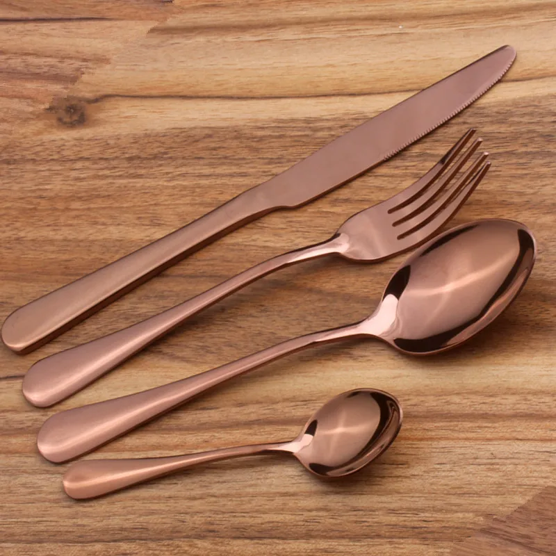 1 шт./4 шт. модные столовые приборы для свадьбы и путешествий из нержавеющей стали