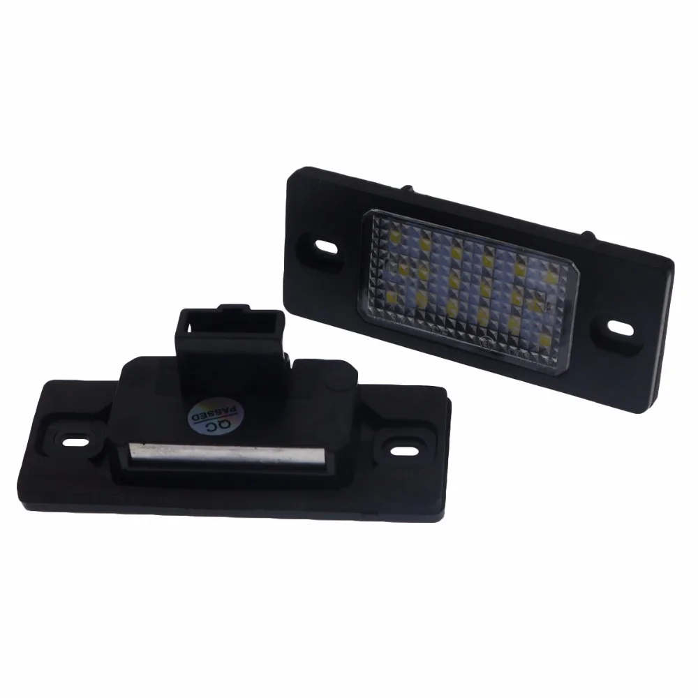 Eonstime 2 шт. белый 18LED номерной знак свет лампы для Porsche Cayenne 955/957 VW Volkswagen Golf MKV 5D Touring Audi TT