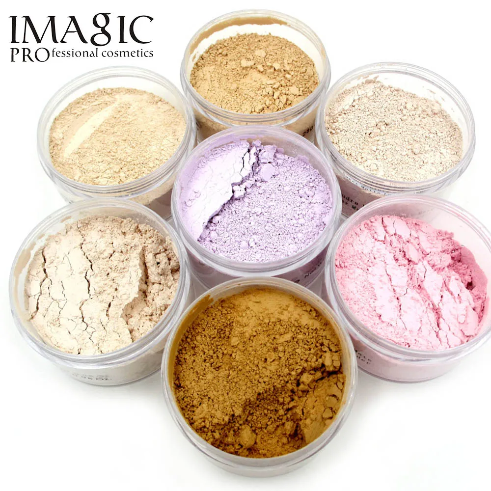 IMAGIC пудра для лица макияж Косметическая Libre Natural Finish Loose косметическая бренд 7