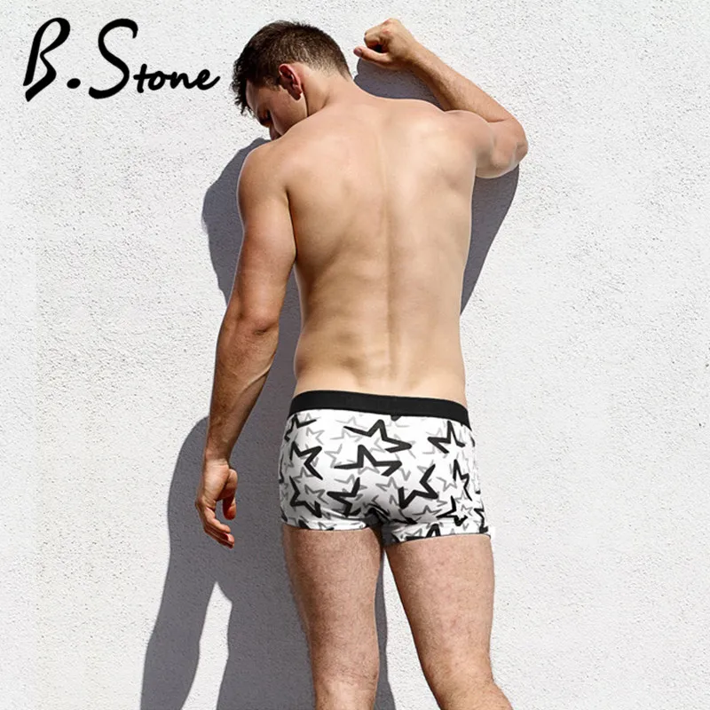 

PINK HEROES Men Underwear Boxers Striped Star Cotton Cueca Men Boxer Underwear Sexy Dot Mens Shorts Boxer Panties Underwear
