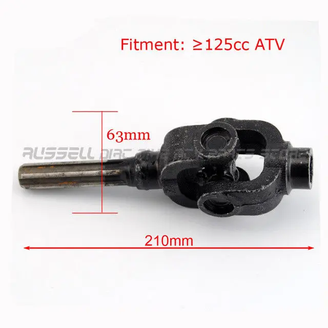 ATV Quad U Joint Assy drive by shaft Drive reverse gear Transfer UTV GO KART Buggy for 125cc 250cc 300cc|Накладки и декоративные