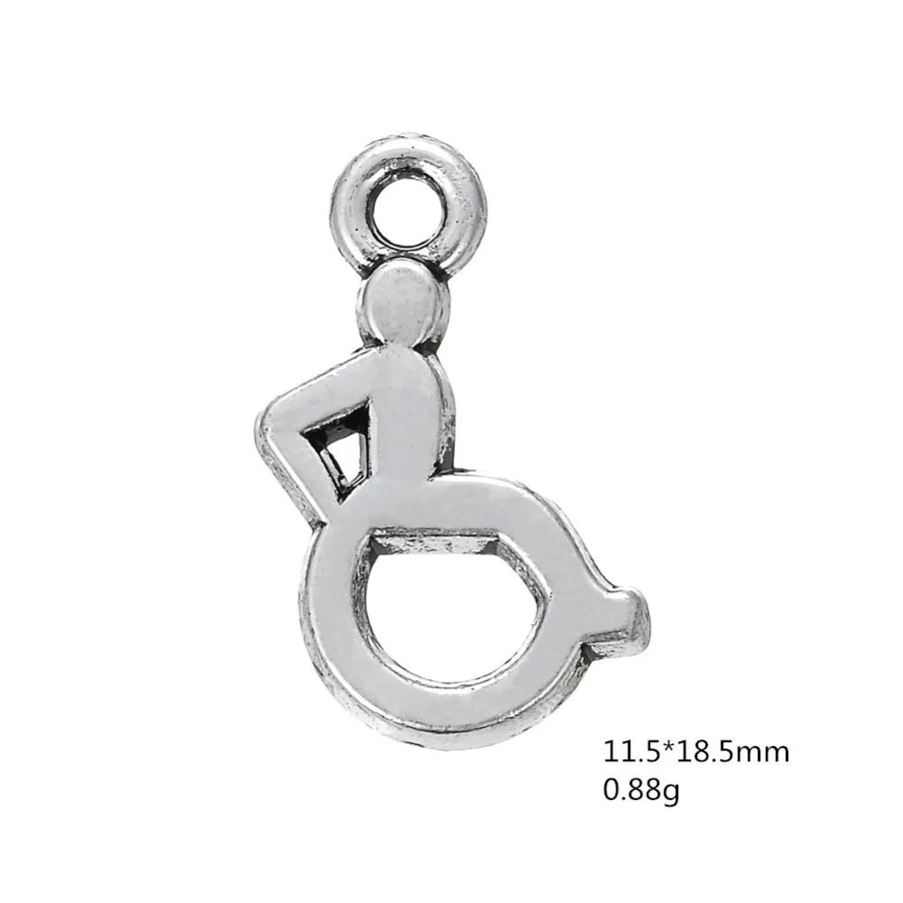 Очарование в форме медицинской инвалидной коляски | Украшения и аксессуары