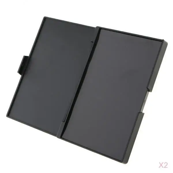 2 шт. пустые магнитные коробки для палитры теней пудра чехол макияжа|Наборы