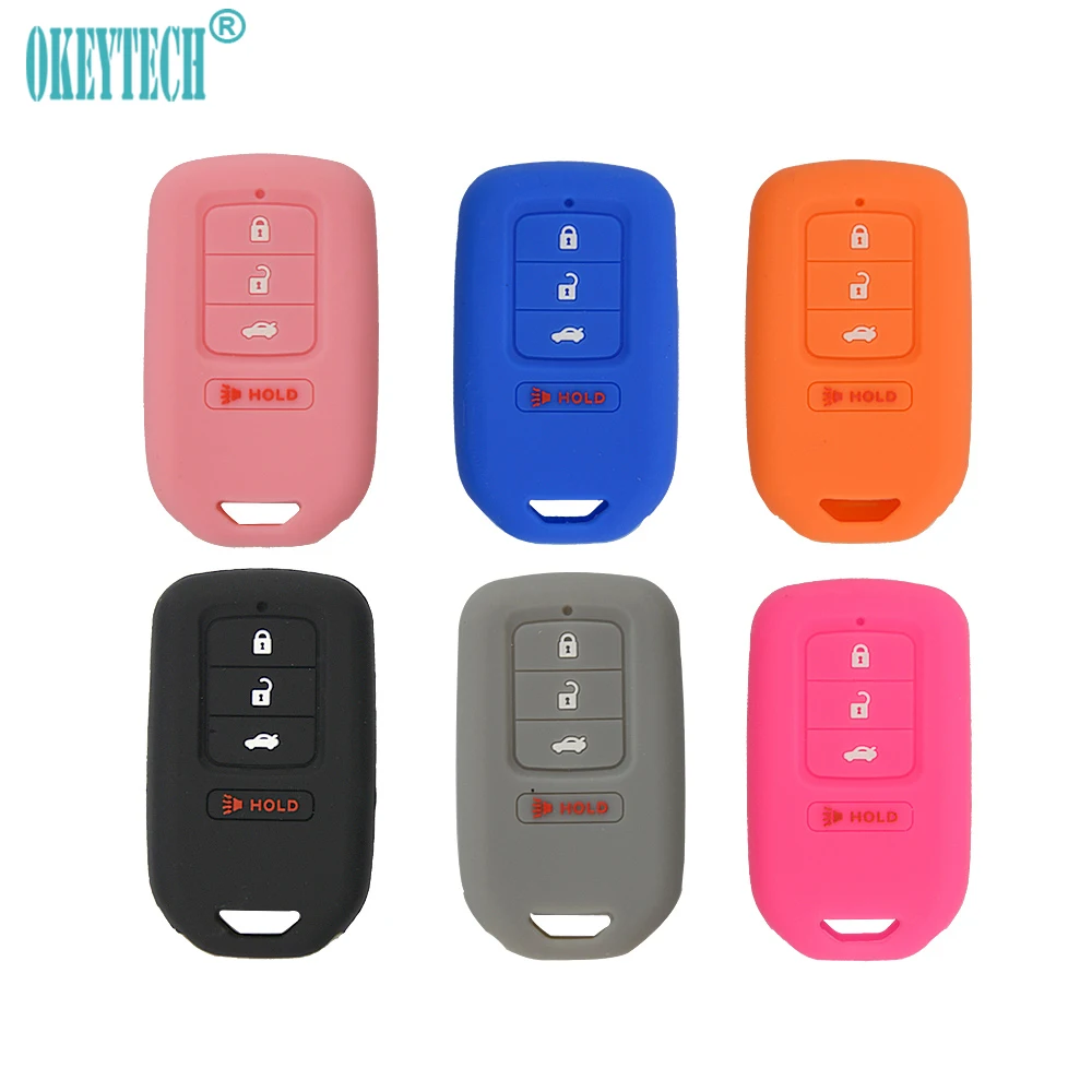 OkeyTech силиконовый Автомобильный Брелок дистанционного управления с ключом