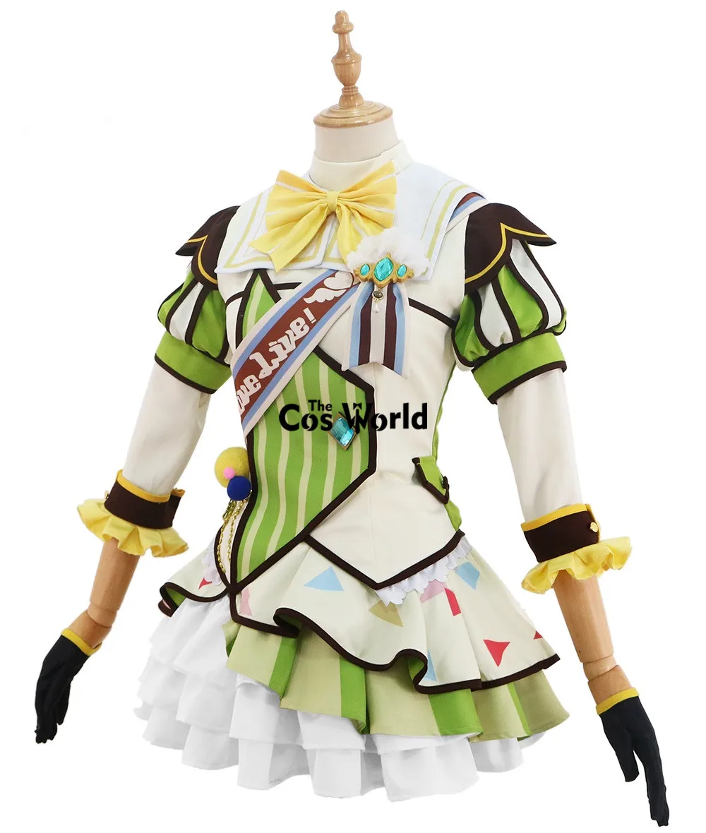 Обувь в стиле аниме Живая Любовь проект кумир школы Hoshizora Rin платье с изображением