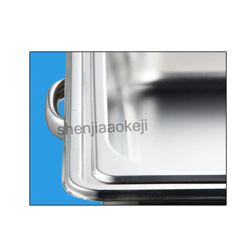 1 шт. квадратная Буфетная плита из нержавеющей стали коммерческие прямоугольные