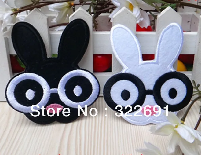 Оптовая продажа наклейка на одежду с изображением милого кролика|sticker decal car|decals for