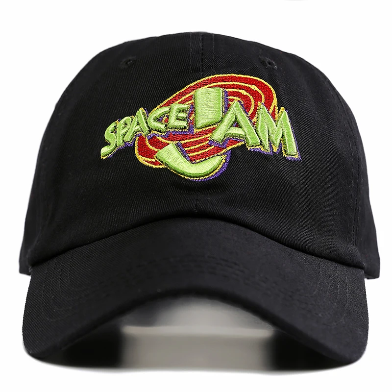 Jordans Movie Space jam бейсбольная кепка, модная изогнутая шапка для папы, кепка, бренд Snapback, хип-хоп, Bone, для мужчин и женщин