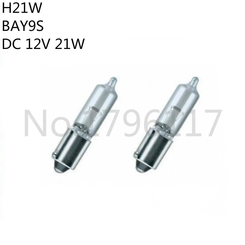 2 шт./10 шт. автомобильные галогенные лампы BAY9s H21W 12 в 21 Вт 4300 К|car light|bulbs carfog light bulb |