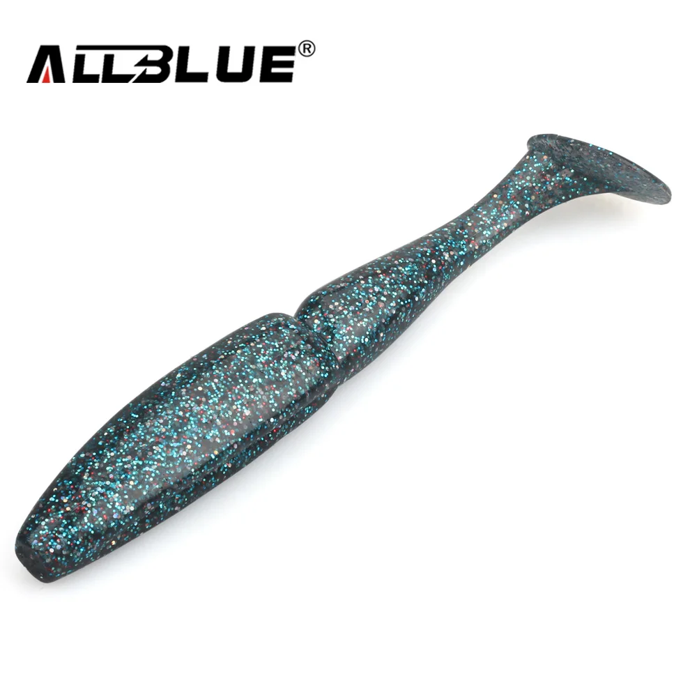 ALLBLUE Новая мягкая рыболовная приманка 20 г/13 5 см 2 шт./лот тонкая силиконовая блесна