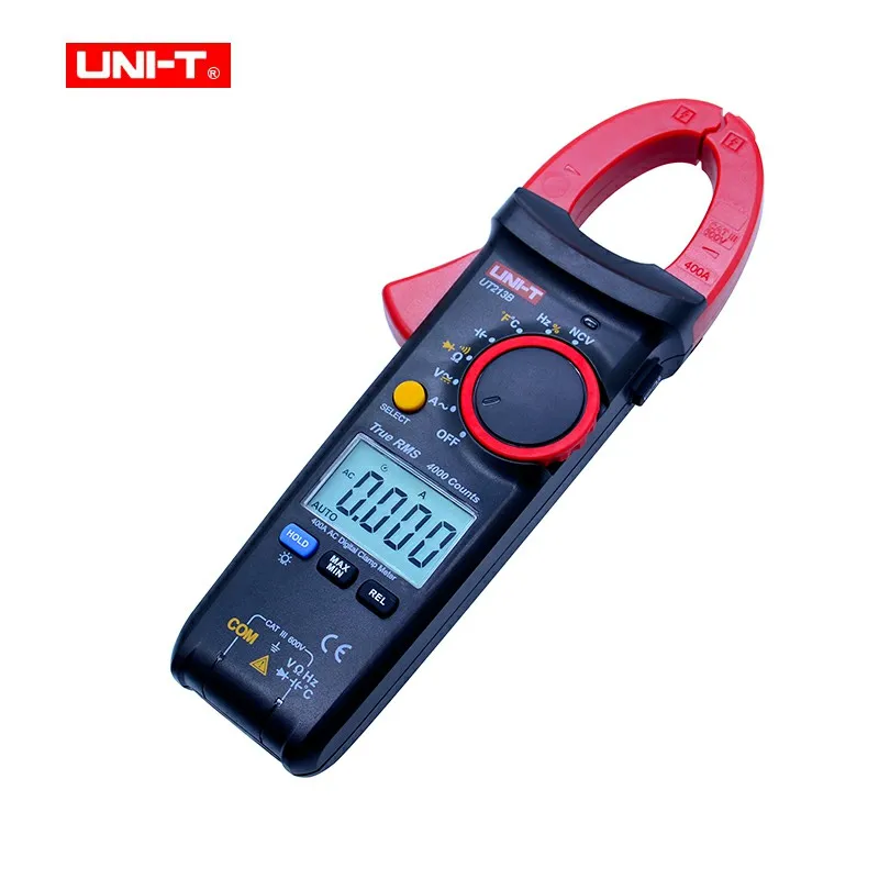 Цифровые клещи UNI T UT213B True RMS AC 400A мультиметры Цифровой мультиметр цифровые