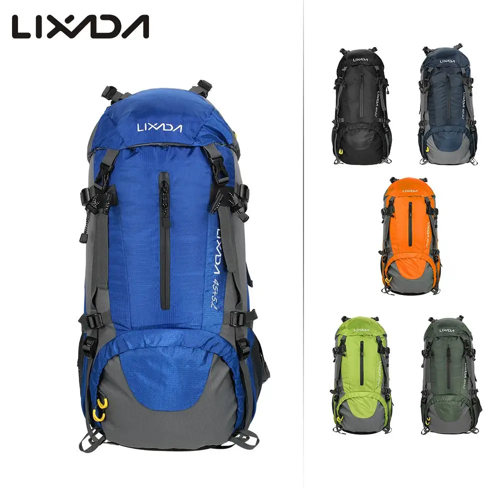 Рюкзак Lixada мужской спортивный нейлоновый большой водонепроницаемый ранец для