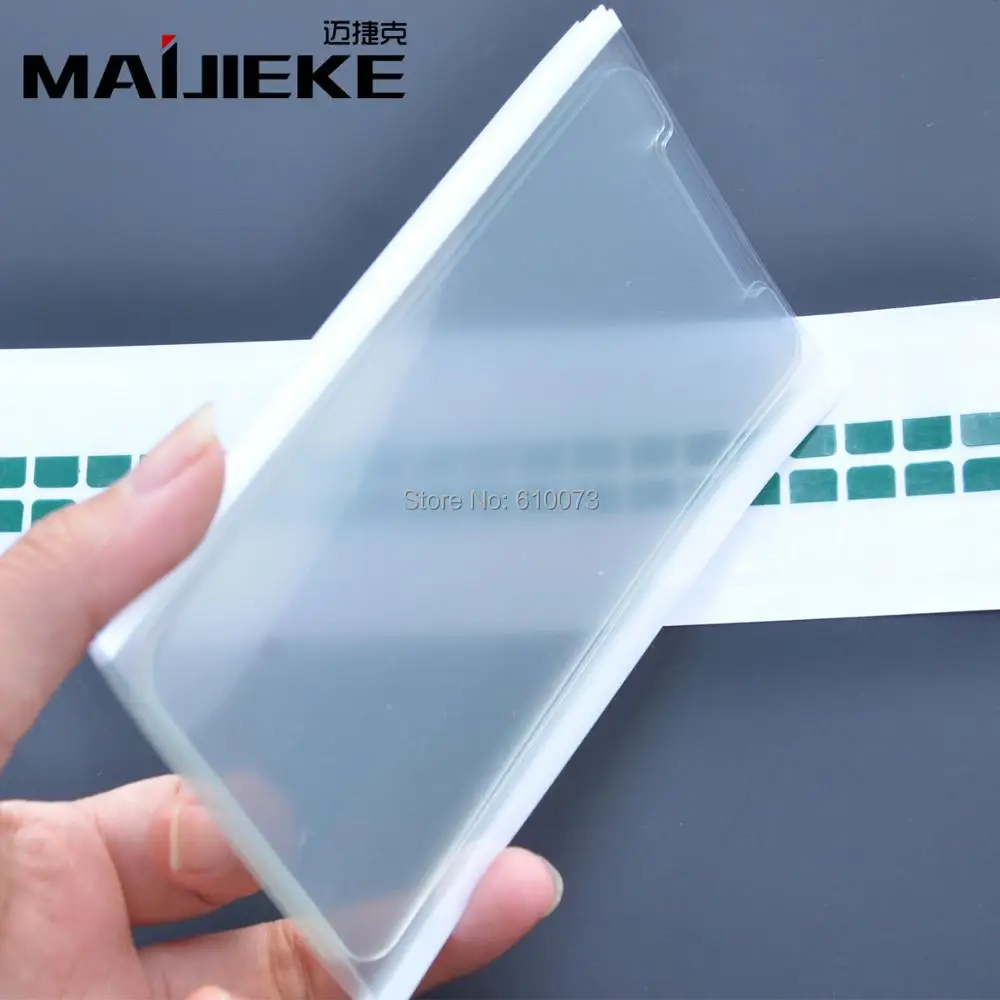 10 шт. оптическая Прозрачная Самоклеящаяся Пленка MAIJIEKE 250um для iPhone X OCA