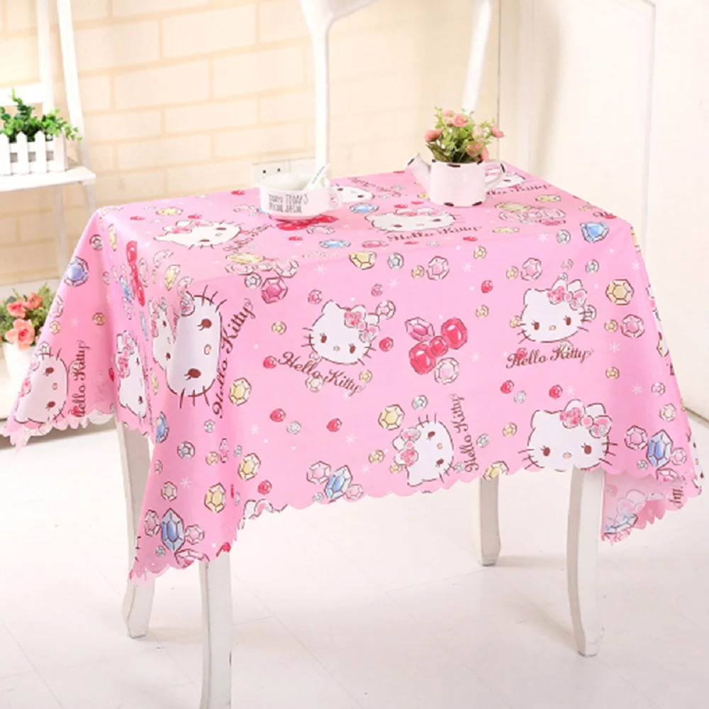 HelloKitty скатерть для стола скатерть для чая скатерть с принтом Свадебная утолщенная скатерть для пикника моющаяся скатерть