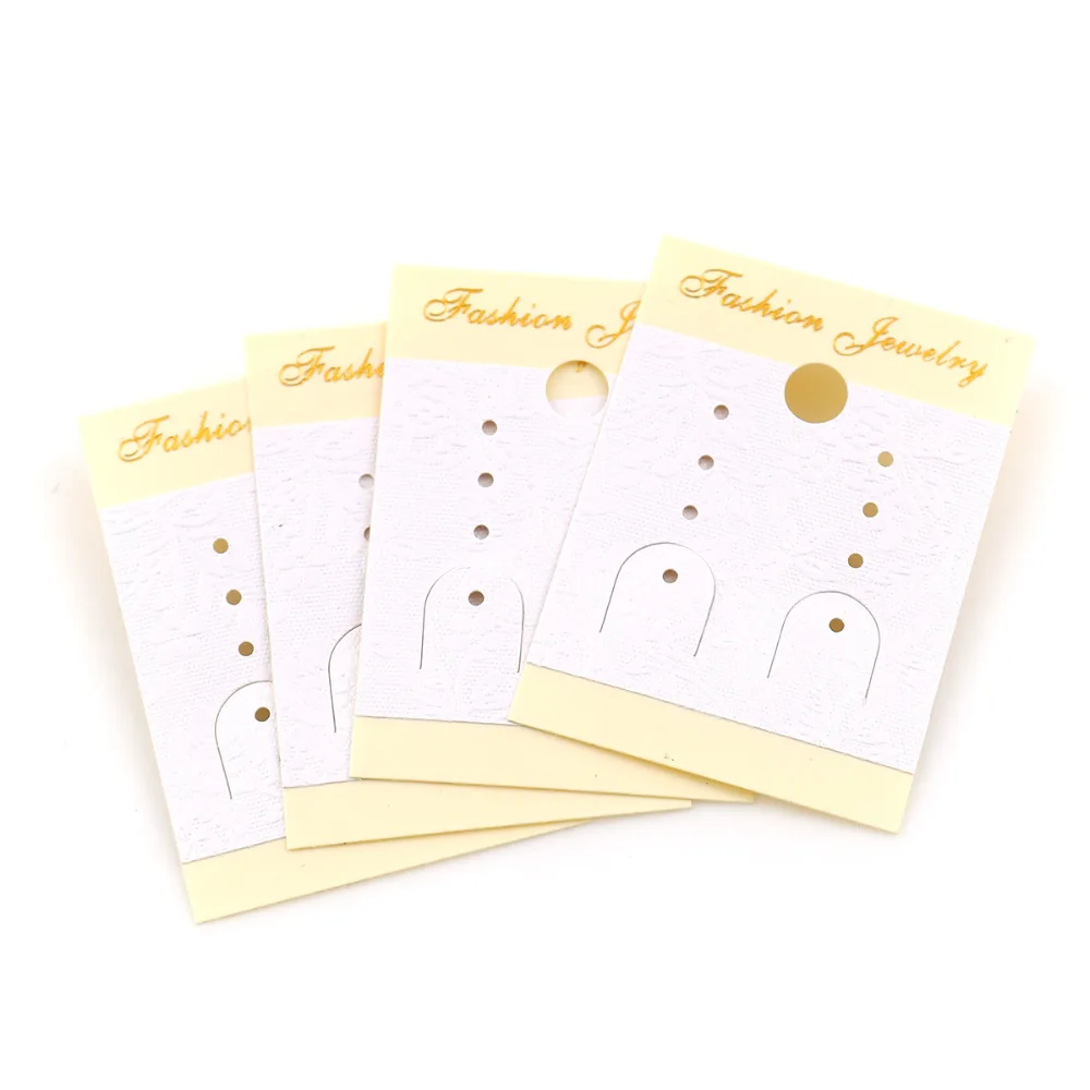 8Seasons PVC Jewelry Earrings Display Card Geometric Rectangle Colorful Accessories 50mm(2&quot) x 37mm(1 4/8&quot) 50 Sheets | Украшения и