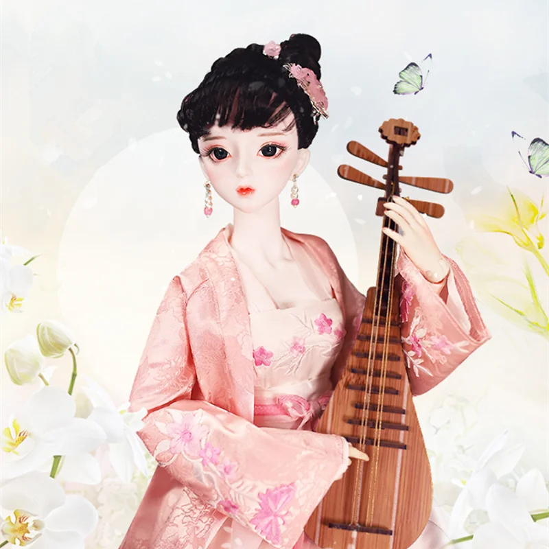 1/3 BJD кукольный шарнир Sheng Minglan с макияжем включает в себя обувь для волос и