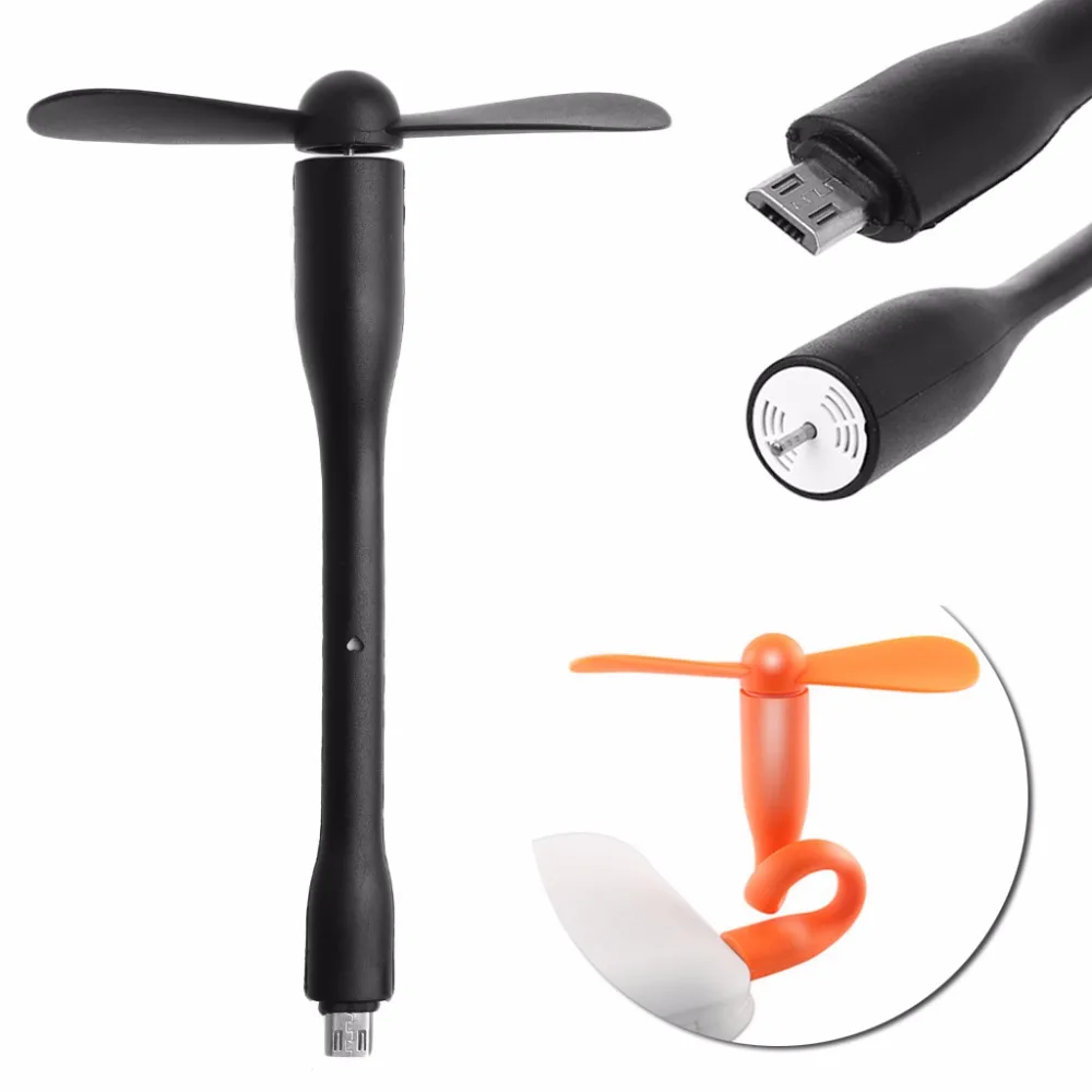 Мини микро USB Электрический вентилятор охлаждения сотового телефона для Android Samsung