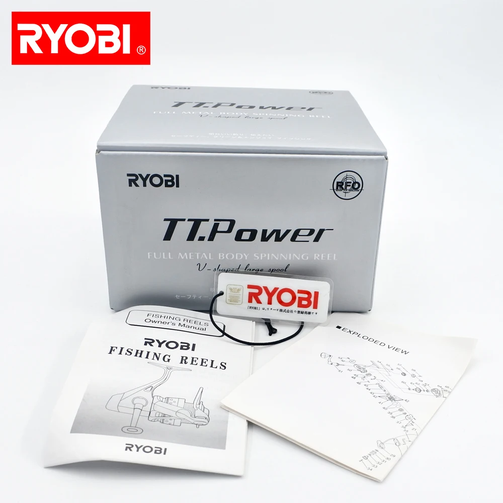 RYOBI TT. power 8000 6000 супер мощность ful 5 0: 1 6 + 1BB Полный металлический Спиннинг