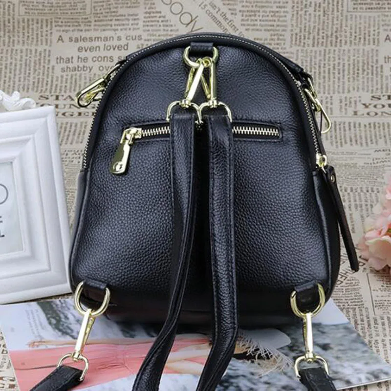 Fashion backpack Women bag High Quality Leather Backpack Women Double Shoulder Bags Satchel Women Backpacks mochila