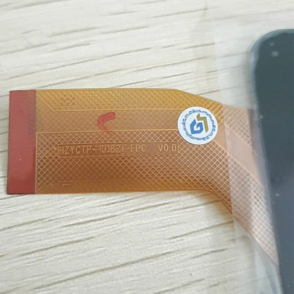 Черный 10 1 дюймов P/N HZYCTP-101821-FPC V0.0 емкостный сенсорный экран панель Ремонт Запасные