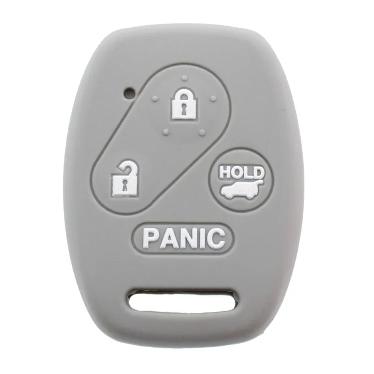 10pcs Factory Price silicone key case cover smart car keys covers for Honda 3 Button 2003-2012 Accord CRV Civic FIT Pilot | Автомобили и