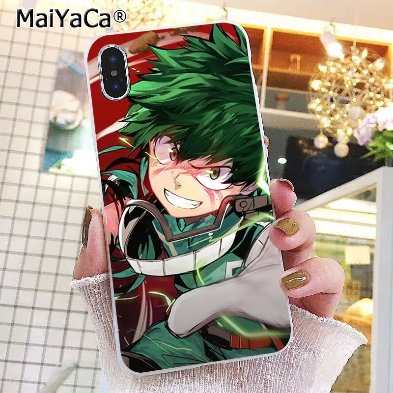MaiYaCa аниме мой герой Academy deku bakugou Boku no Hero Academy чехол для телефона для iphone 11 Pro 8 7 6 6S Plus X XS MAX 5 5S SE XR