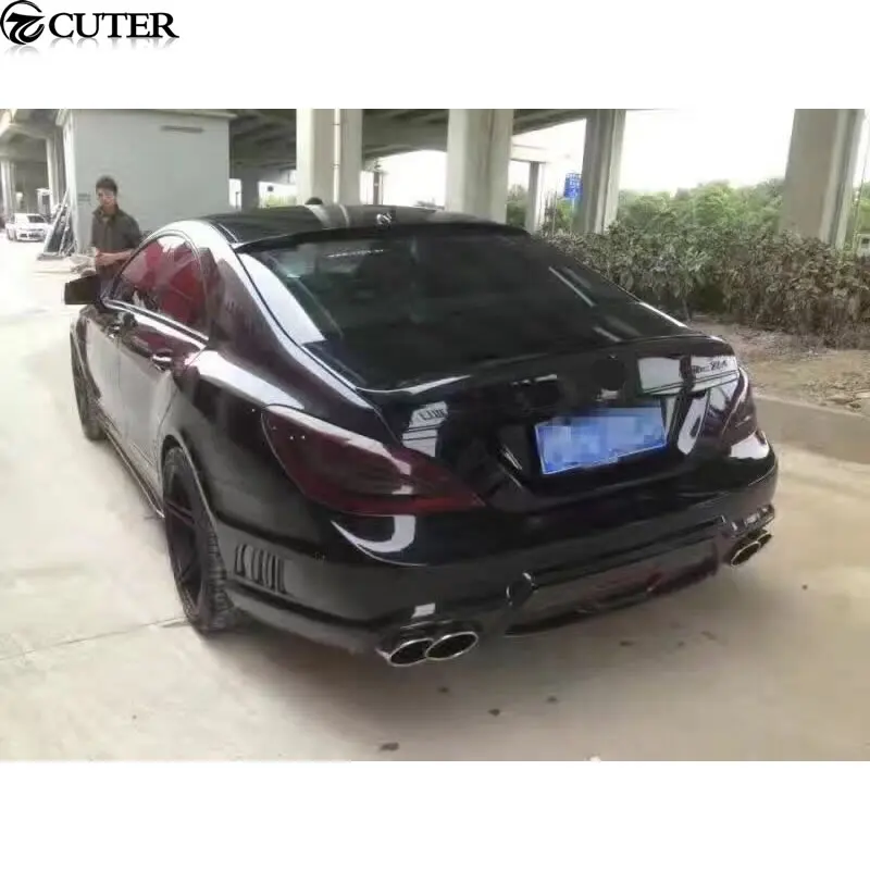 W218 CLS класс автомобильный обвес PU Неокрашенный передний бампер задний бампер для Mercedes Benz W218 CLS350 WALD обвес 10-13