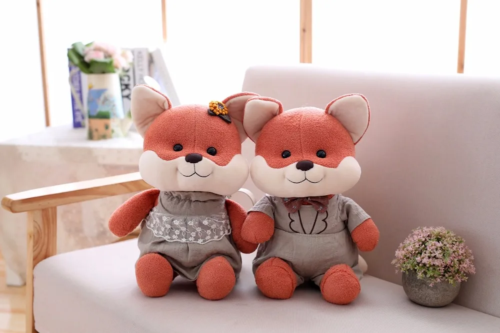 Милые плюшевые игрушки для малышей Кукла Kawaii плюшевая мышь лиса свинья кролик игрушки подарки для домашний декор для детей Подарки для любимых