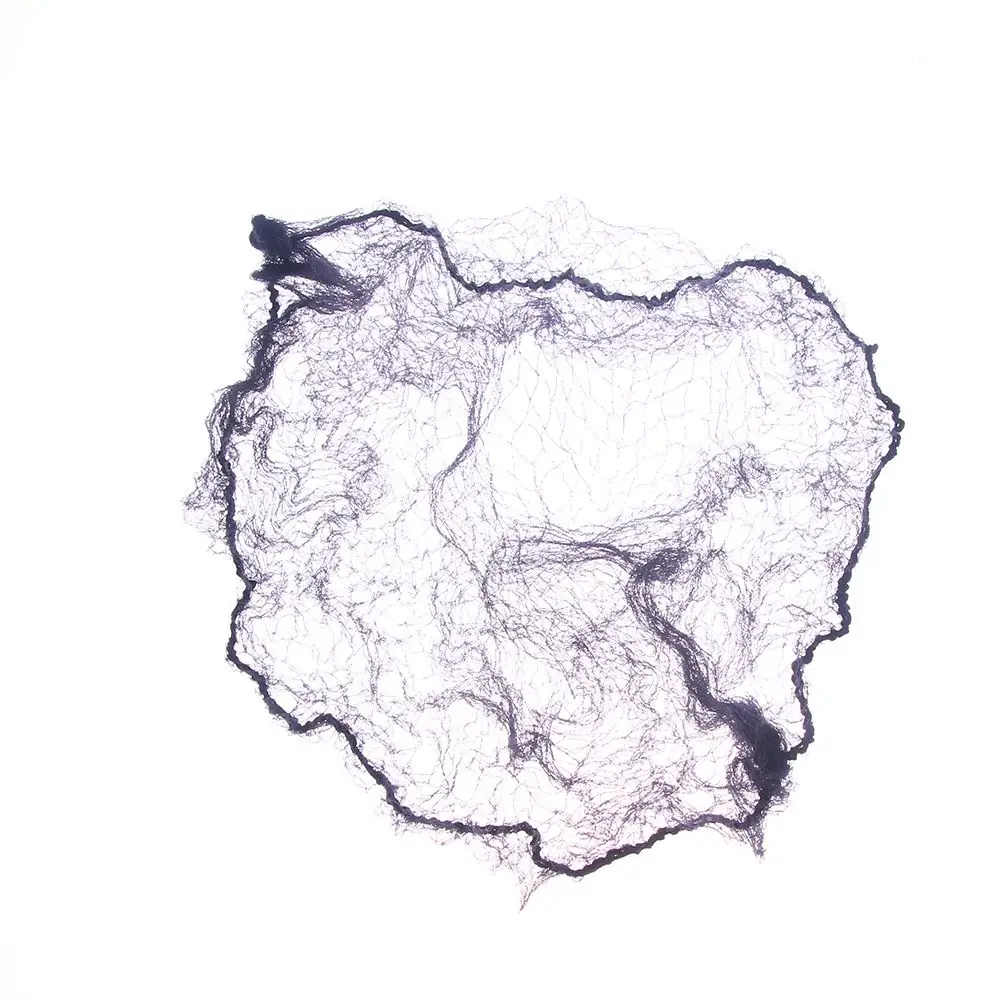 10 шт. нейлоновые сетки для волос черные невидимые мягкие эластичные сетчатые