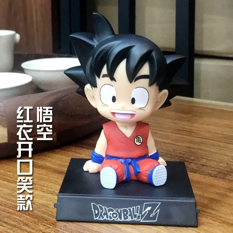 C Японское аниме Dragon Ball Z Goku Krillin украшение автомобиля качающаяся голова кукла телефон кронштейн Dragon Ball фигурка кукла игрушка 12 см - Цвет: C