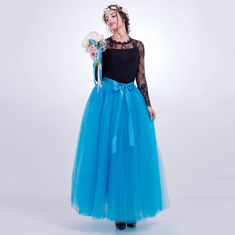 Лето 2017 юбка пачка с высокой талией для взрослых женская осенняя длинная