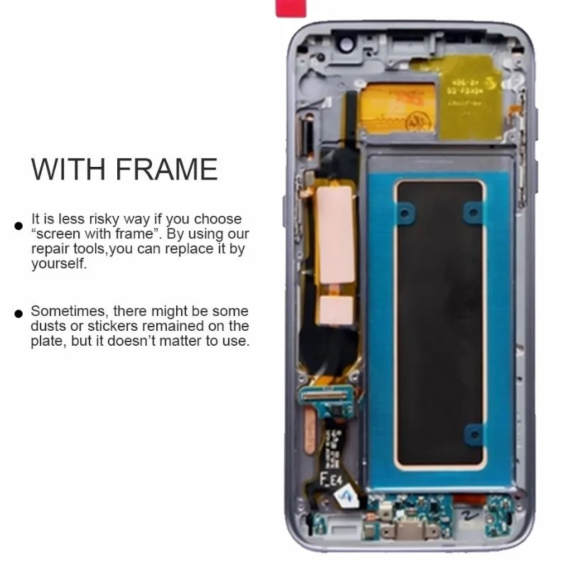 5 &quotSuper AMOLED Замена ЖК дисплей для SAMSUNG Galaxy s7 edge Дисплей SM G935F Сенсорный экран