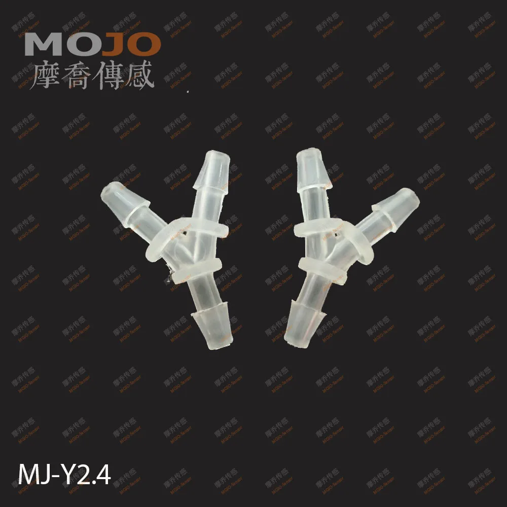 

2020 Free shipping!(100pcs/Lots) MJ-Y2.4 3/32" hose joint Three way pipe connectors 2.4mm pipe fitting