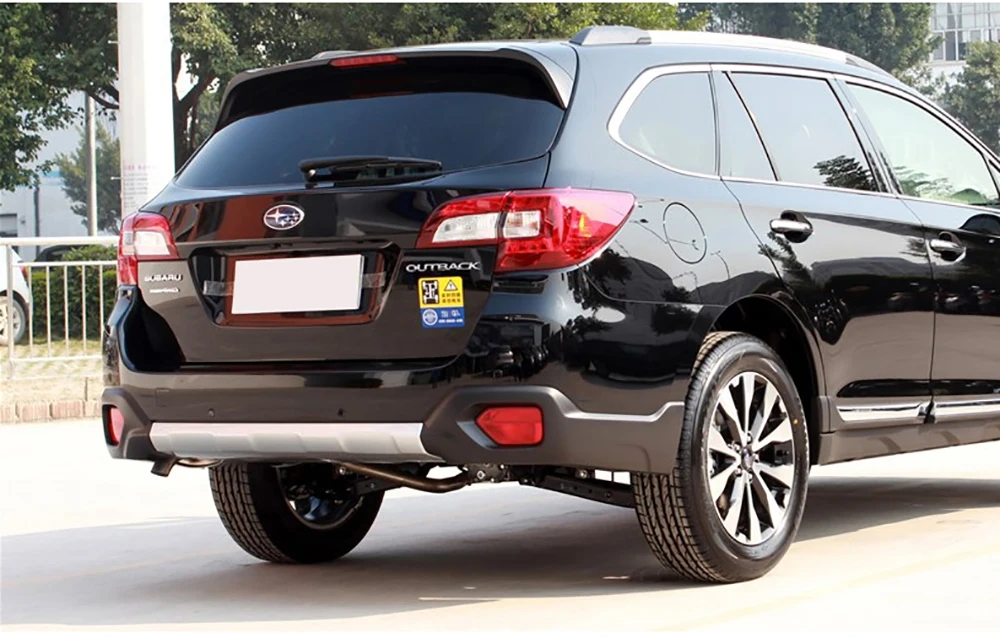 Для Subaru Outback до Передний Задний бампер противоскользящая защитная пластина абс пластиковый бампер накладка автомобильные аксессуары 1 шт