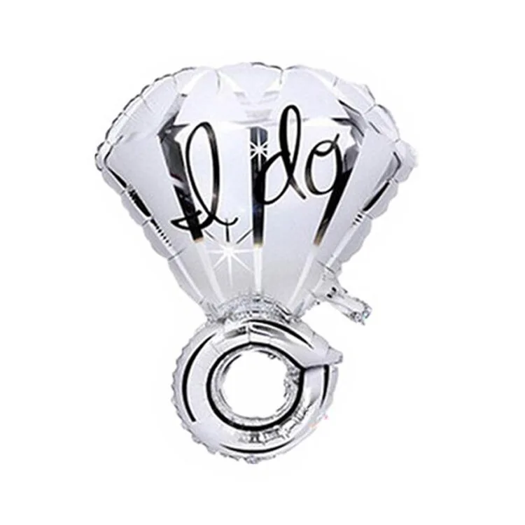 1 шт. АЛМАЗНОЕ КОЛЬЦО фольги Воздушные шары украшение гелиевый надувной шар