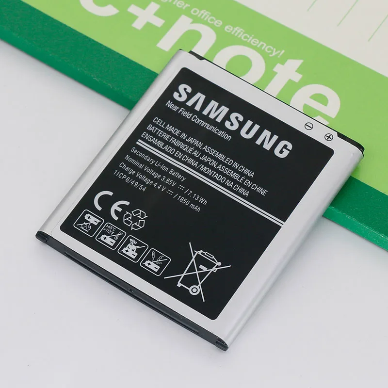 Оригинальный аккумулятор samsung для Galaxy J1 (2015 версия) J100 J100F J100H J100FN J100M J100D EB BJ100BBE 1850