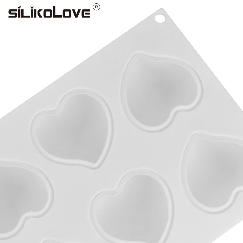 SILIKOLOVE силиконовая форма-сердце для изготовления украшения для тортов мусс формы DIY выпечки инструменты Десерт Формы 8 форм