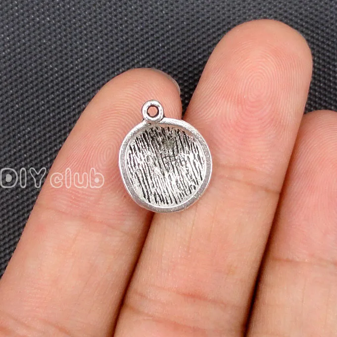 60pcs-шармы древнее тибетское серебро карта мира Шарм кулон 19x15 мм | Украшения и