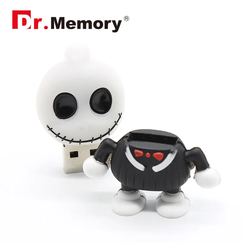 Смешные USB флеш накопители &quotскелетная&quot на флэшке Бесплатная доставка 32 ГБ 4 8