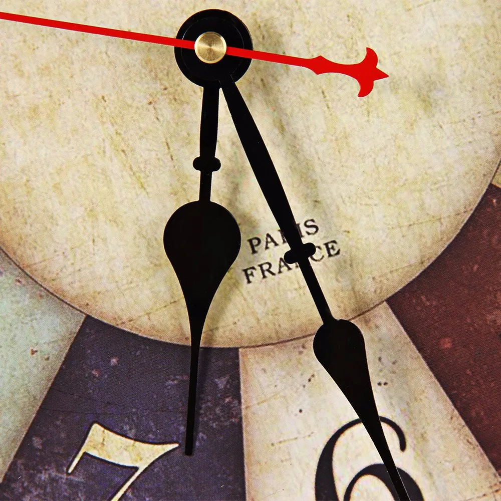 2020 новые тихие Ретро креативные настенные часы круглые Европейские стильные