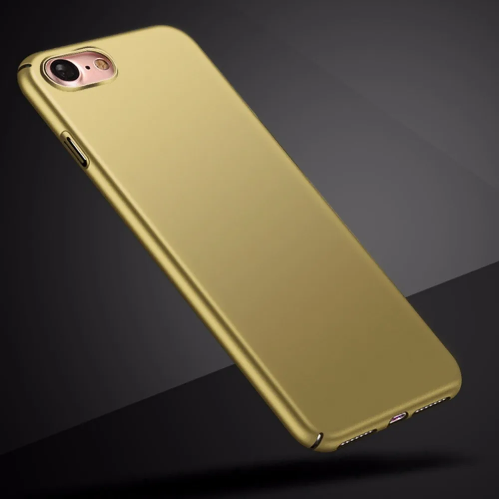 Luxury Case For iPhone 5 5s SE Funda 6 6S 7 Plus Hard Plastic Matte Back Cover Phone Hoesjes |