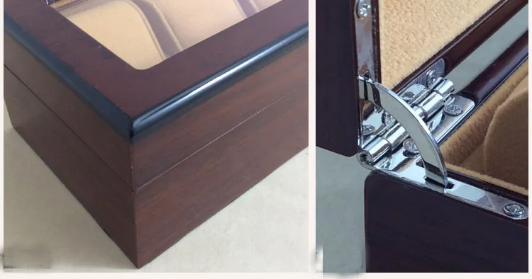 Витрина для магазина часов 8 слотов наручные часы Чехол Коробка Большая