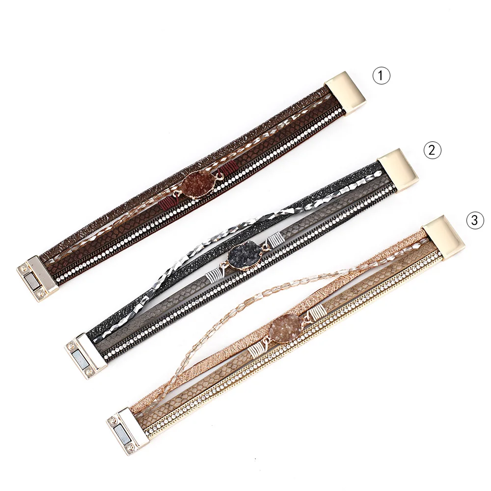 

New Fashion Bracelet Women Hand-woven Multilayer Bracelet Handmade Jewelry Bohemian Beads Bracelet
