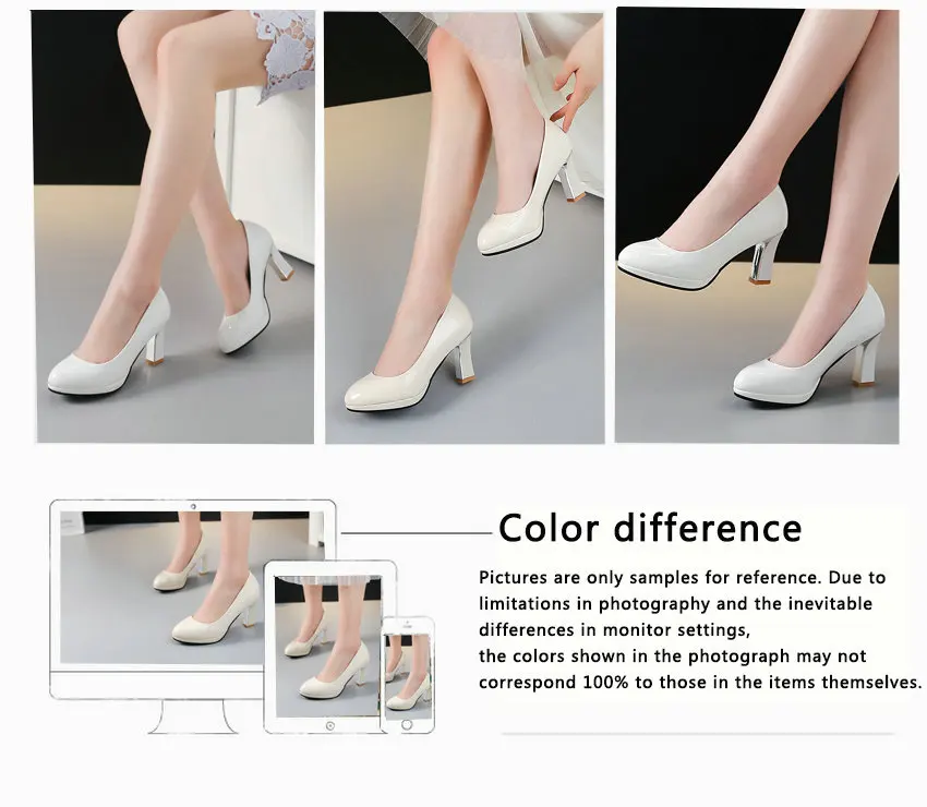 QUTAA/; женские туфли-лодочки на платформе; модная женская обувь; женские туфли-лодочки из лакированной кожи с круглым носком на квадратном каблуке без застежки; размеры 34-43