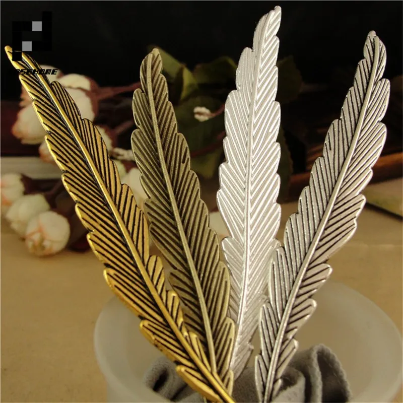 BASEHOME 5 шт./лот антикварная винтажная перьевая Закладка в стиле ретро закладка для