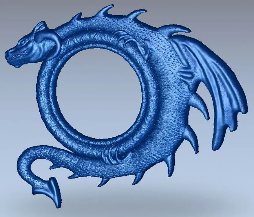 

3d модель, рельеф drago для ЧПУ в формате STL